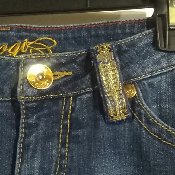 Coogi Embellished Jeans Size 7/8 READ - Picture 2 of 8